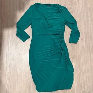 Ralph Lauren Teal Long Sleeve Dress